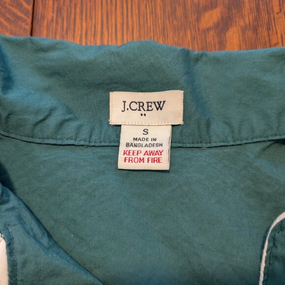 J.Crew Pajama Set – Green (Shirt & Shorts) - Picture 7 of 11